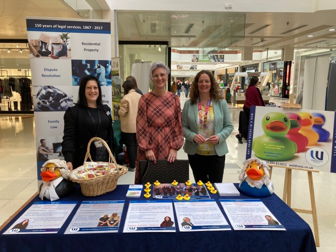 Waldrons took part in Mike Wood's jobs and skills fayre last Thursday